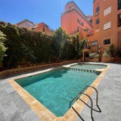 Charmant et cosy appart avec piscine