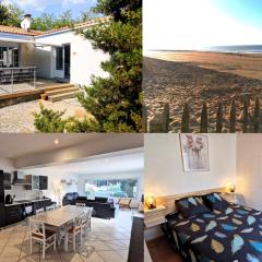 La Roseraie a 1km de la plage