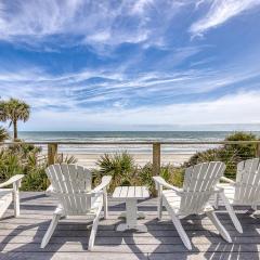 Oceanfront Home in NSB on No Drive Beach 4009S