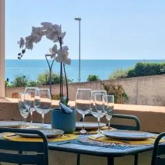 LE MARTY 7 Vue Mer Centre Terrasse Garage Piscine Climatisation