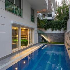 Denize 200m şehir merkezi bahçe dubleks