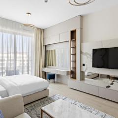 Chic Studio in Arjan with pool game room and gym