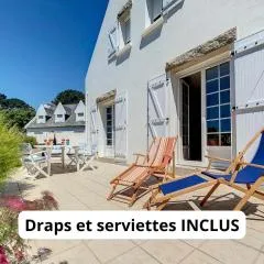 PORT DUN - Vue mer, 500 m plage, Tennis - C36