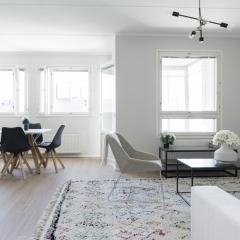 2 bedroom family apartment with sauna and parking