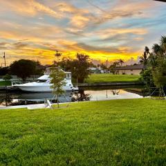 Cape Coral-Ft Myers Waterfront Four Bedroom Home