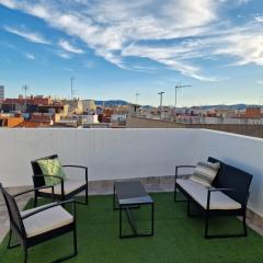Atico con aire acondicionado y terraza