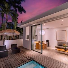 Secluded 1BR Pool Villa with Ricefield View in Berawa, 5mins Ride to Beach