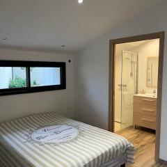 Chambre indépendante avec jardin - 100m de la mer
