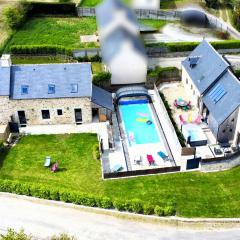 Deux gites a la campagne 14 pers piscine jacuzzi