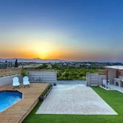 Villa Xenia, Private Pool, Hot Tub, BBQ, Sunset View