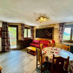 Appartement spacieux 6 personnes, WIFI, parking, au pied des pistes - FR-1-508-31