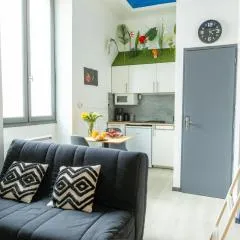 Studio 2 lits doubles, hyper centre