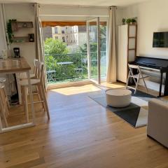 Superbe appartement avec belle vue jardin