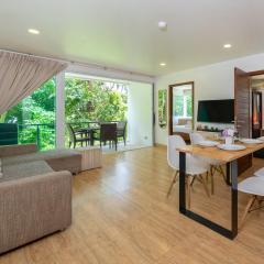Jungle View Apartment E107 for 3 in Sea View Karon Papillon Residence