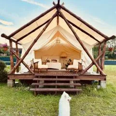 Wioska Szczęścia - Glamping nad morzem - romantyczny urlop blisko natury