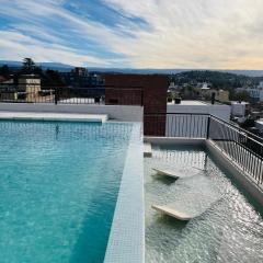 Depto "Ideal" Céntrico, Pile Int y Pile en Terraza, Cochera, Aire Ac