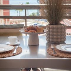 Apart moderno con vista al mar, Piscina, Parking