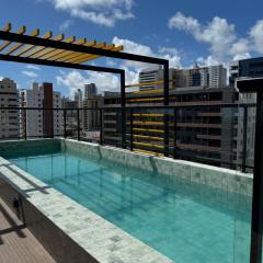 Apartamento Novo com Piscina 3 quadras da Praia