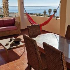 Rising sun in Lagos Bay