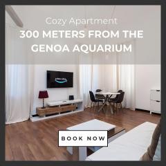 300 meters from the Genoa Aquarium and San Giorno Metro, Self Checkin and Fast Internet
