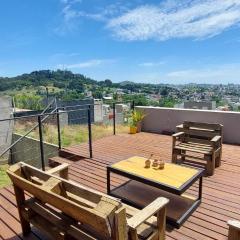 Casa en el lago con increíbles vistas