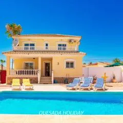 Stunning Central Villa Rosa in Ciudad Quesada Rojales Spacious 4-Bedroom Retreat with Private Pool
