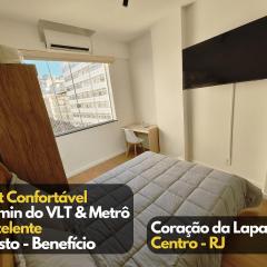 Incrível Flat, Novinho c/ ar completo Lapa RJ