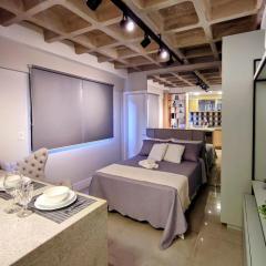 Studio em frente Parque Farroupilha com garagem