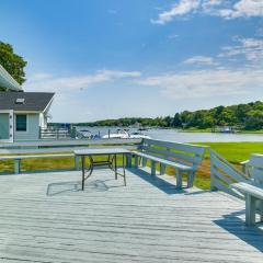Waterfront Mashpee Home with Views, Close to Beach!