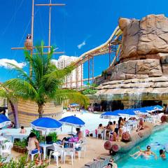 Piazza Diroma Acesso Gratuito Acqua Park e Splash Caldas Novas