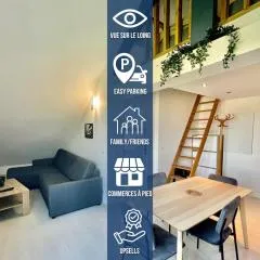 Loft renové avec Mezzanine - Vue sur le Loing - Commerces à pied