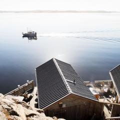 Strandflickornas Husen invid Havet