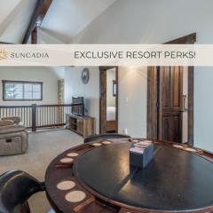 Suncadia 3 Bdrm Townhome with Private outdoor fireplace