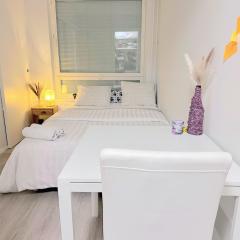 16 mins from airport. 4 mins bus kivistö station