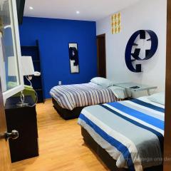 Gold 3 Dos Camas Matrimoniales y Baño Privado