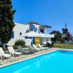 Navy Greece Villa with swimming pool & sea view