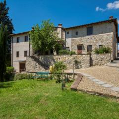 THR-Apartment with 2 bedrooms, 5 beds, 2 bathrooms, air conditioning and private outdoor space in a residence with swimming pool not far from Florence