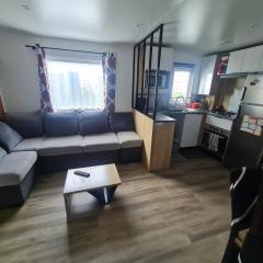 Mobil-home en camping proche de la mer