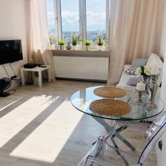 40 m2 Apartament City Centrum- 1km od Dworca Centralnego- Piękny Widok na Warszawę- Nowo grodzka