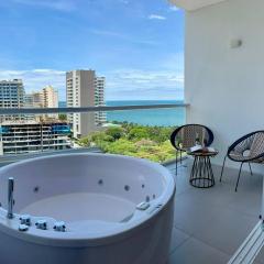 Apartamento con Jacuzzi vista al mar