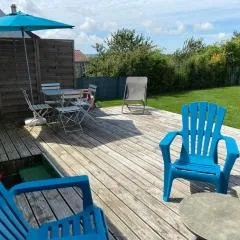 Maison de village avec jardin 15mn des plages, wifi, 2 chambres, jardin