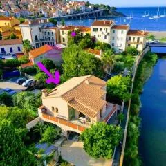 Villa de charme à 1 minute de la plage à pied