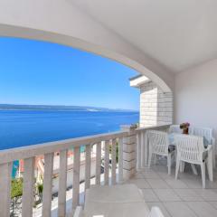 Apartment in Pisak with sea view, terrace, air conditioning, Wi-Fi (4871-3)