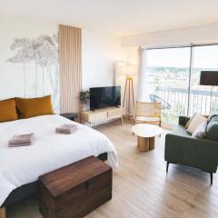 L Andreoni, grand studio à 5 min du métro l Parking & Netflix