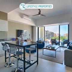 Rooftop Pool + Gym+ Hot Tub, Stylish 1BR Loft