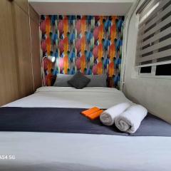Cozy 1 Bed Unit WIFI in Grace Residences Taguig City