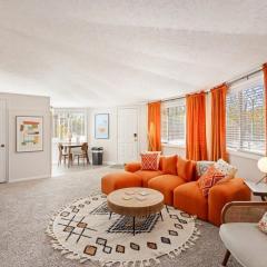 Groovy Getaway with Fenced Yard