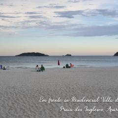 Apartamento 108 - de Frente para o Mar dos Ingleses - Pé na Areia - 4 Pessoas