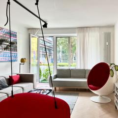 Art & Design 3 rooms apartment in city center