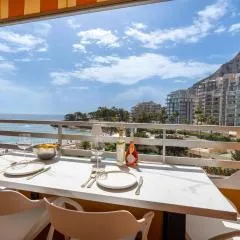 Voramar II on the beach